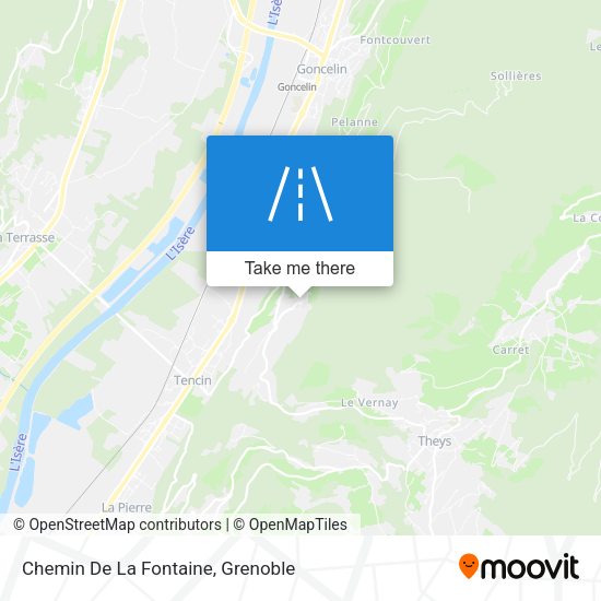 Chemin De La Fontaine map