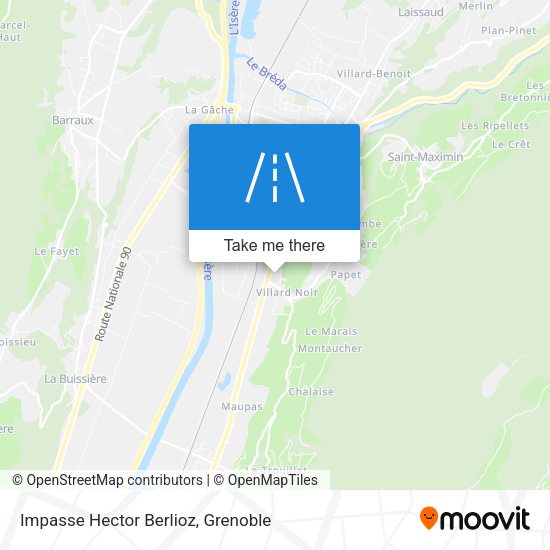 Impasse Hector Berlioz map