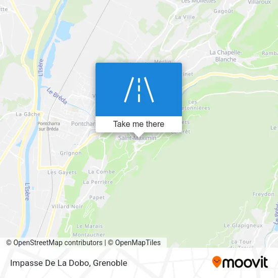 Impasse De La Dobo map