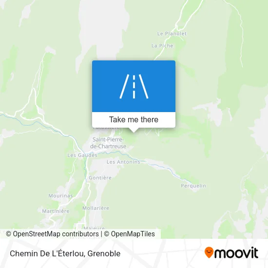 Chemin De L'Éterlou map