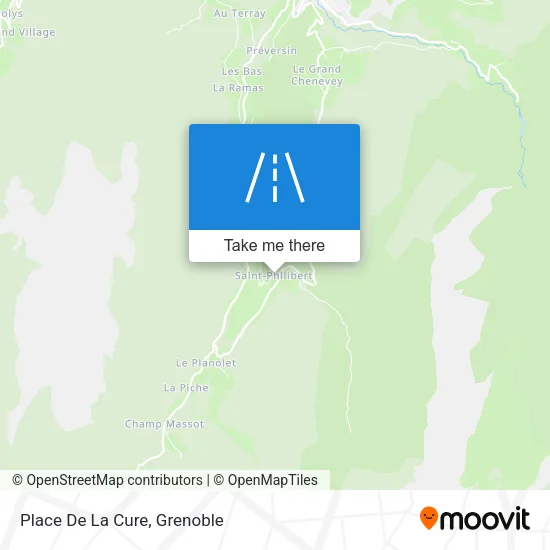 Place De La Cure map