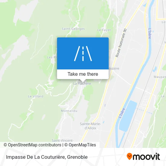 Impasse De La Couturière map