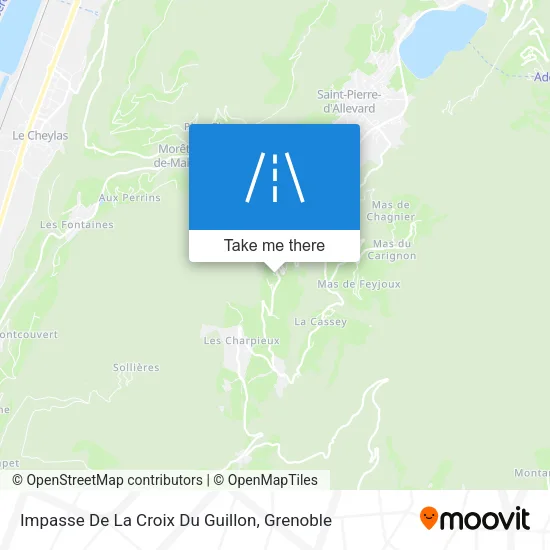 Impasse De La Croix Du Guillon map