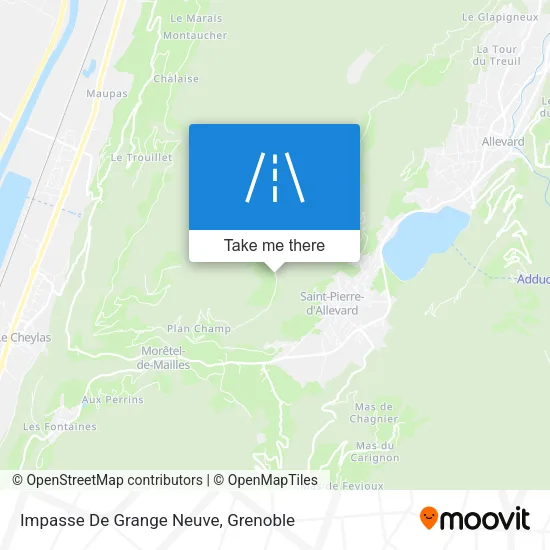 Impasse De Grange Neuve map