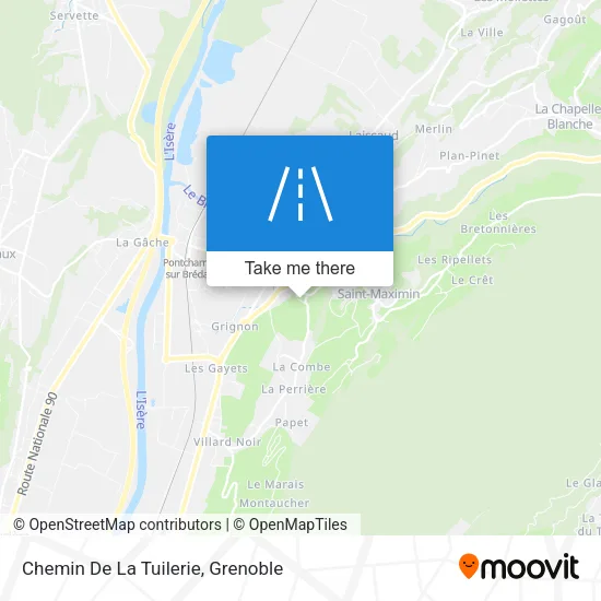 Chemin De La Tuilerie map