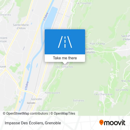 Impasse Des Écoliers map