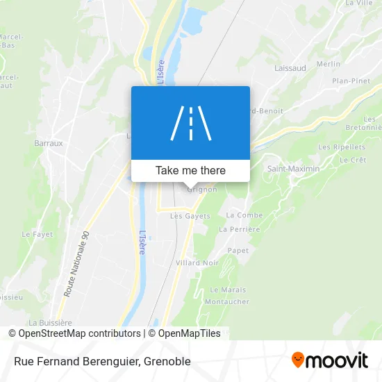 Rue Fernand Berenguier map