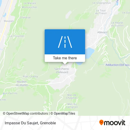 Impasse Du Saujet map