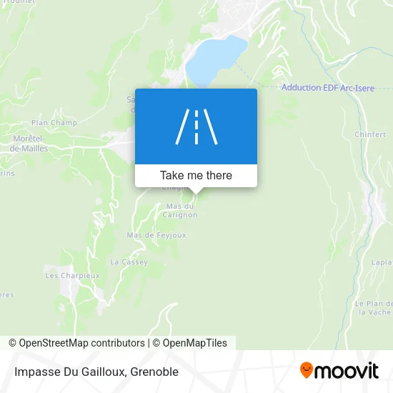 Impasse Du Gailloux map