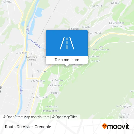 Route Du Vivier map