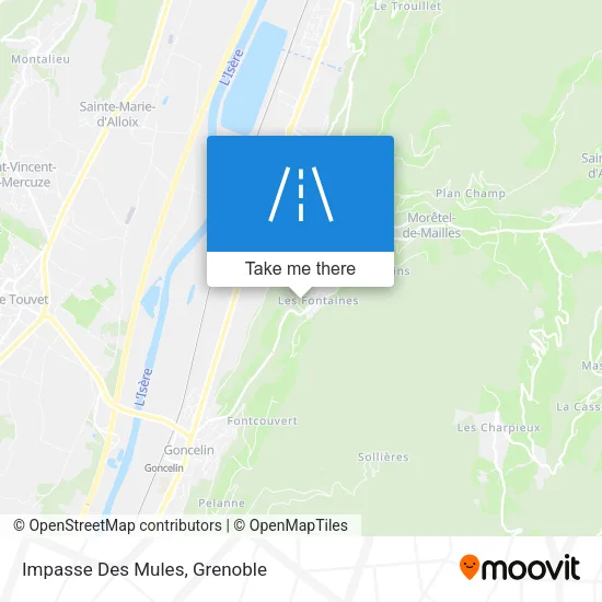 Impasse Des Mules map