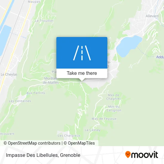 Impasse Des Libellules map