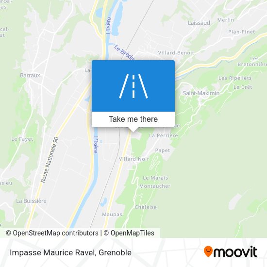 Impasse Maurice Ravel map