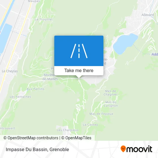Impasse Du Bassin map