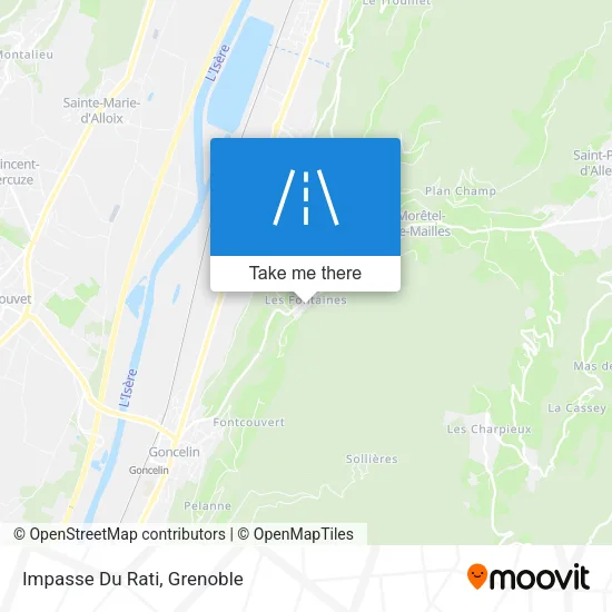 Impasse Du Rati map