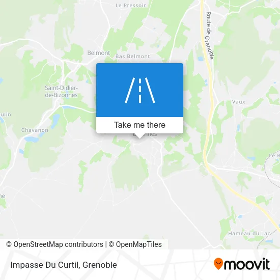 Impasse Du Curtil map