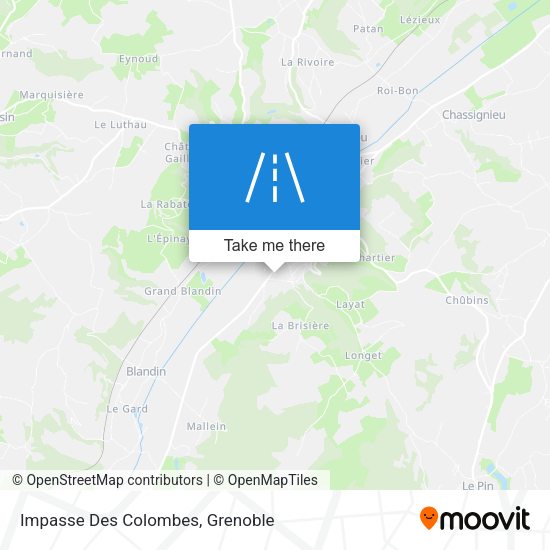 Impasse Des Colombes map