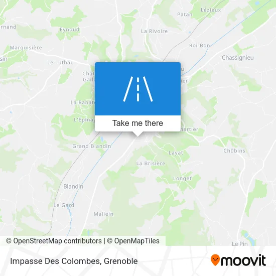 Impasse Des Colombes map