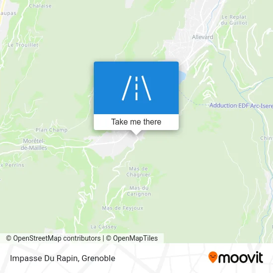 Impasse Du Rapin map