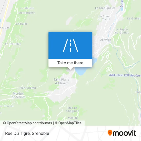 Rue Du Tigre map