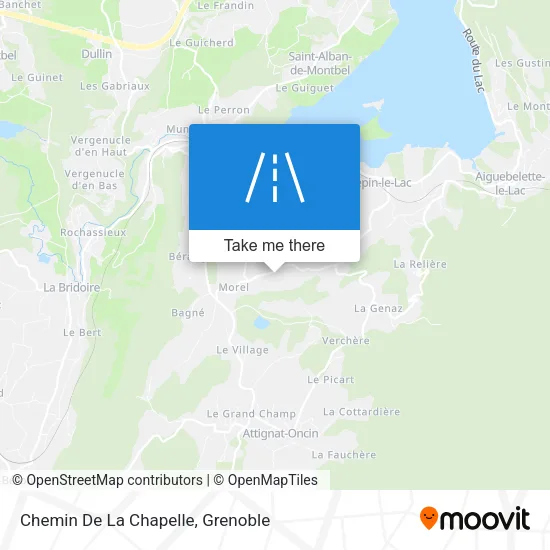 Chemin De La Chapelle map