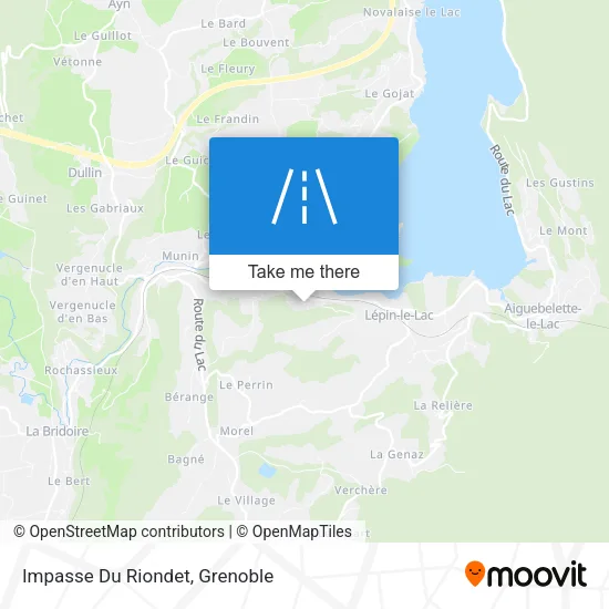 Impasse Du Riondet map