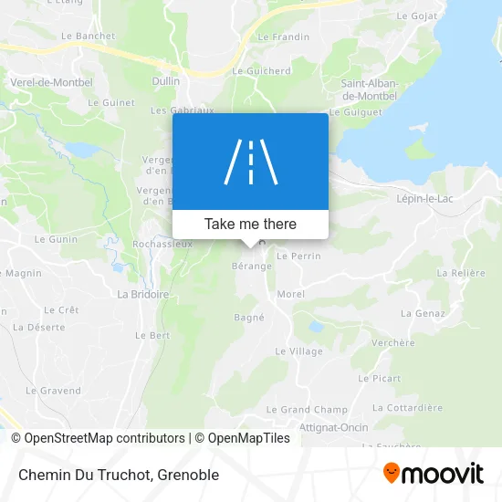 Chemin Du Truchot map