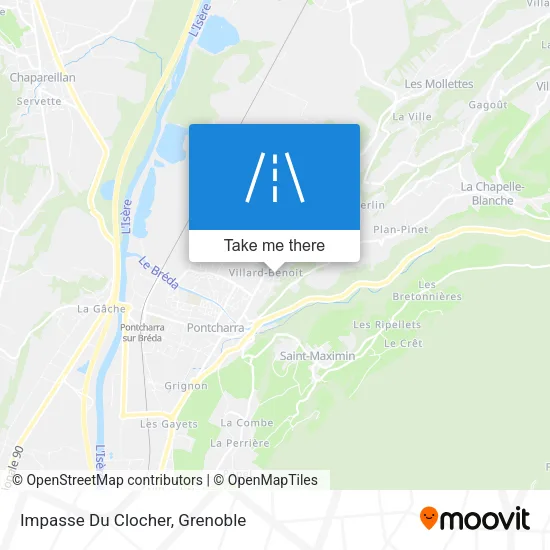 Impasse Du Clocher map