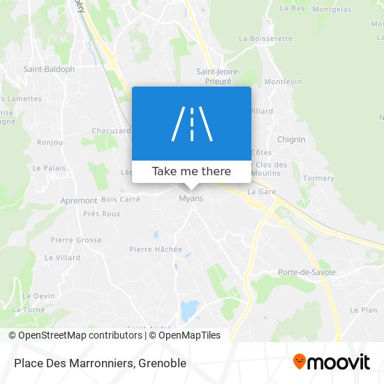 Place Des Marronniers map