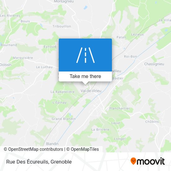 Rue Des Écureuils map