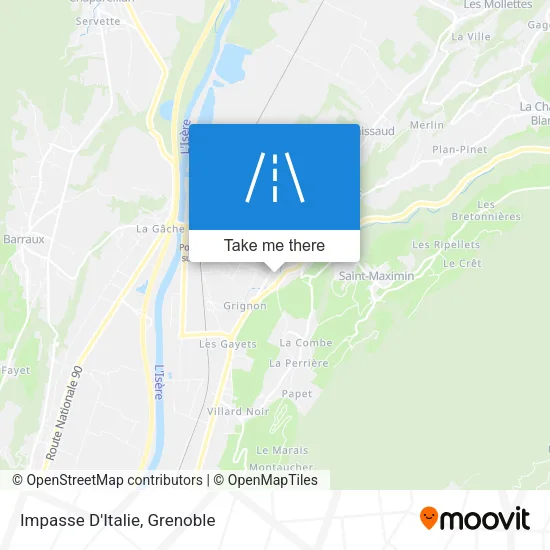 Impasse D'Italie map