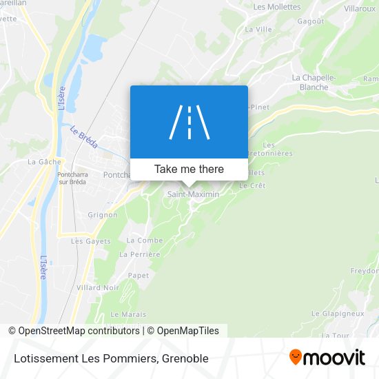 Lotissement Les Pommiers map