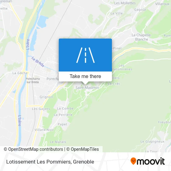 Lotissement Les Pommiers map