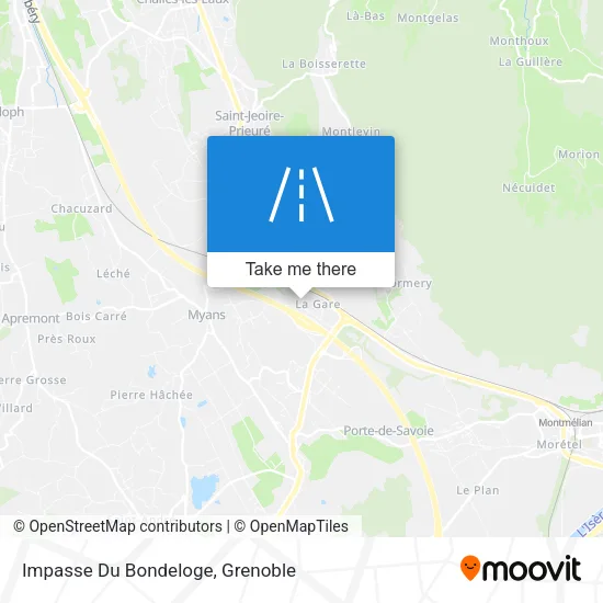 Impasse Du Bondeloge map