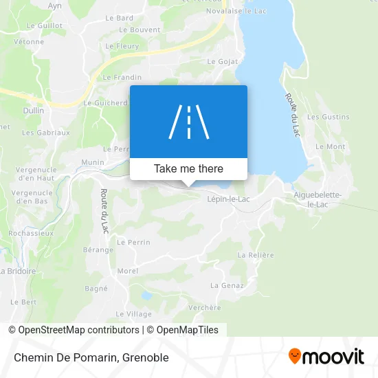 Chemin De Pomarin map