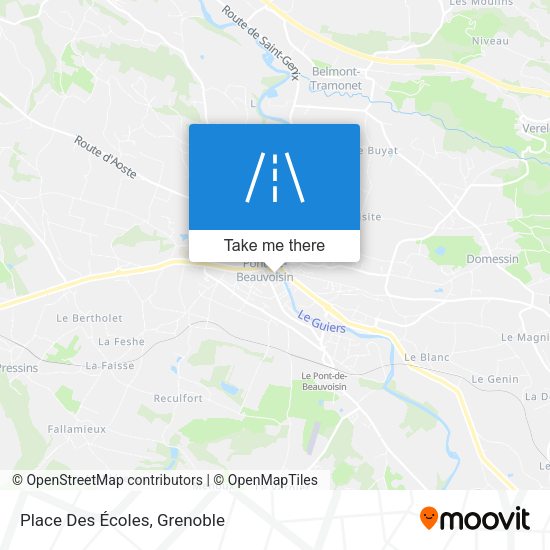 Place Des Écoles map