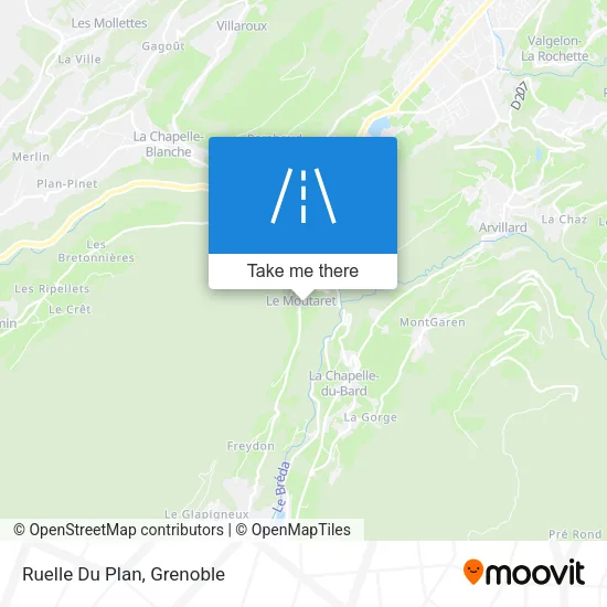 Ruelle Du Plan map