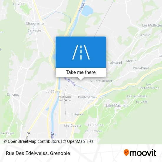 Rue Des Edelweiss map