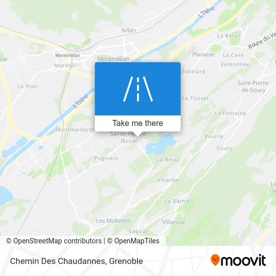 Chemin Des Chaudannes map