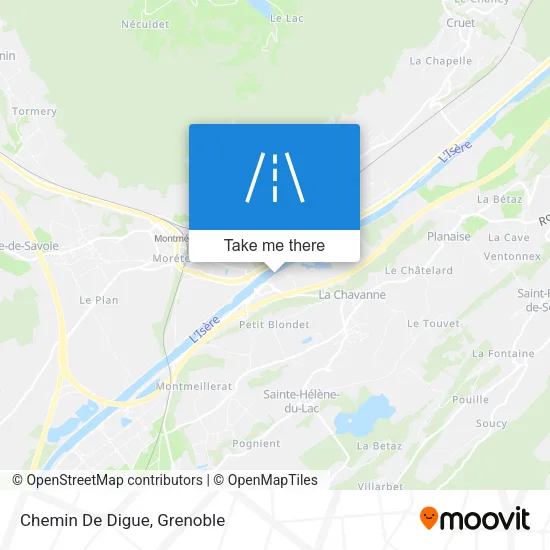 Chemin De Digue map