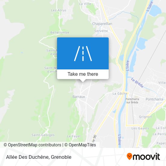 Allée Des Duchêne map