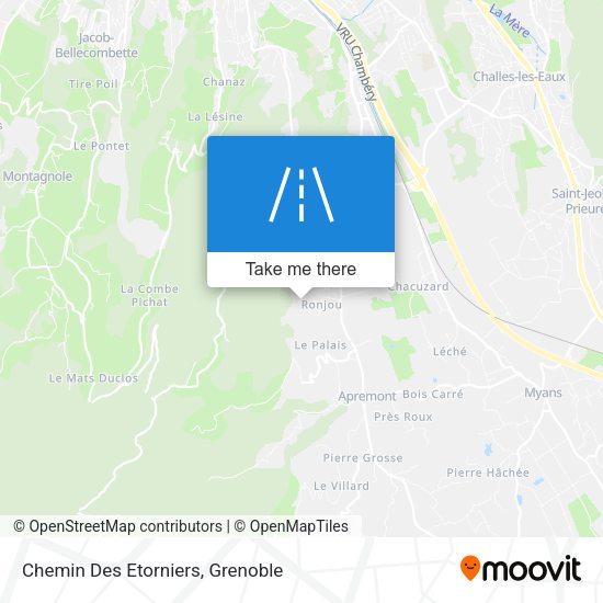 Chemin Des Etorniers map