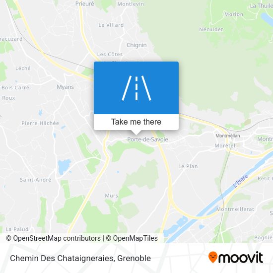 Chemin Des Chataigneraies map