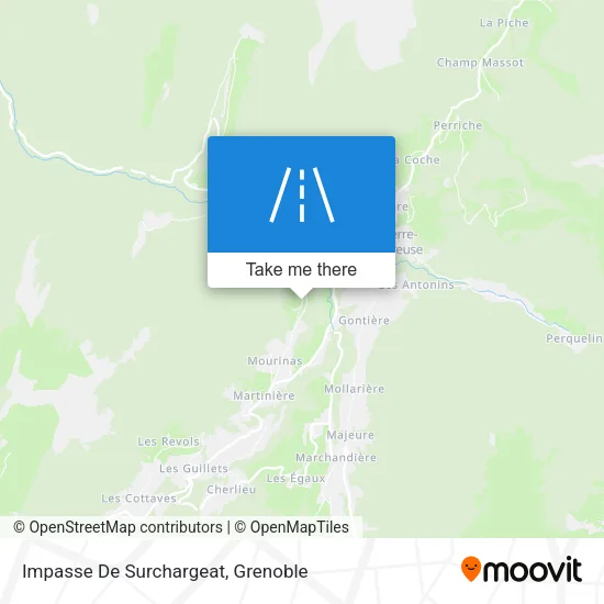 Impasse De Surchargeat map