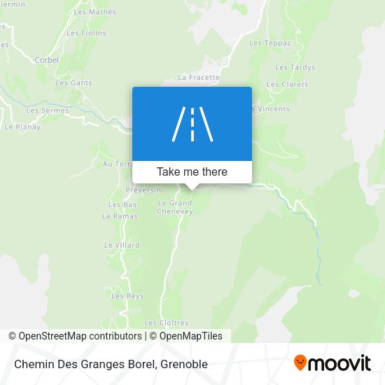 Chemin Des Granges Borel map
