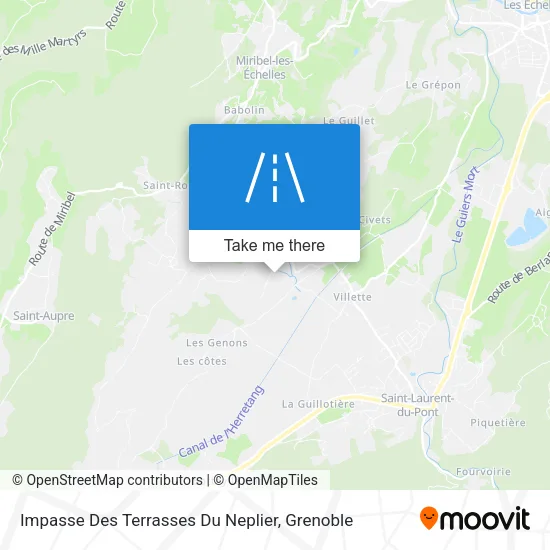 Impasse Des Terrasses Du Neplier map