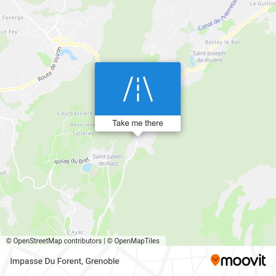 Impasse Du Forent map