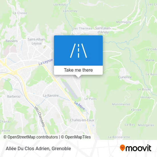Allée Du Clos Adrien map