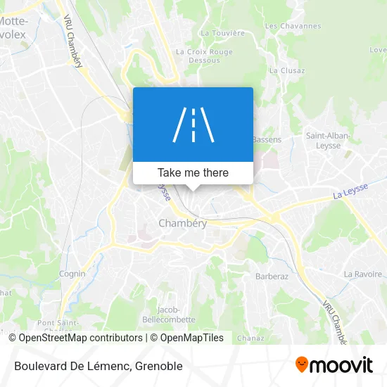 Boulevard De Lémenc map