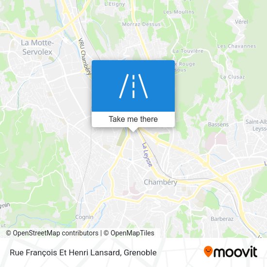 Rue François Et Henri Lansard map